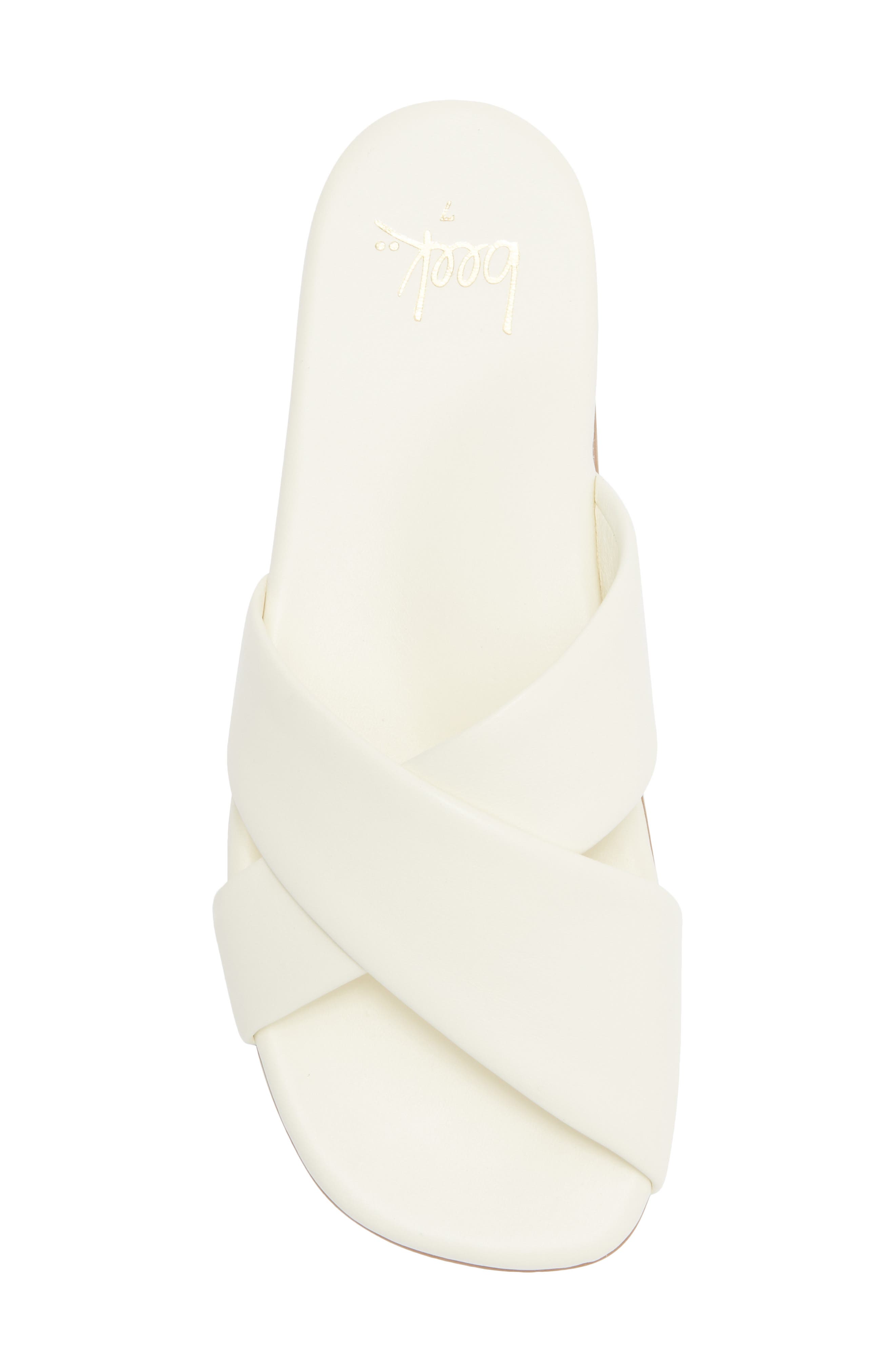 Beek Fernbird Slide Sandal, Alternate, color, Vanilla