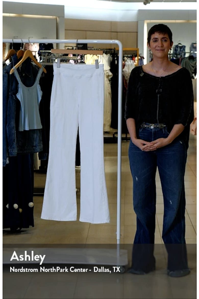 The Jet Set Flare Pull-On Jeans video