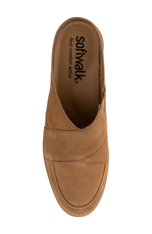 Softwalk ® Wessex Mule In Luggage Nubuck