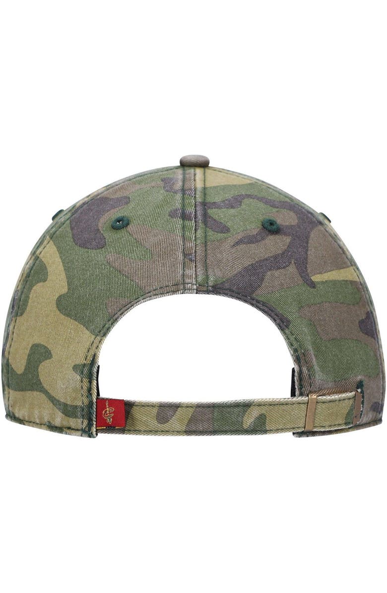 '47 Men's '47 Camo Cleveland Cavaliers Clean Up Adjustable Hat, Alternate, color, 