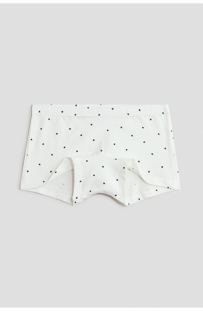H&M 5-pack Cotton Boxer Briefs, Alternate, color, Gray/Bows