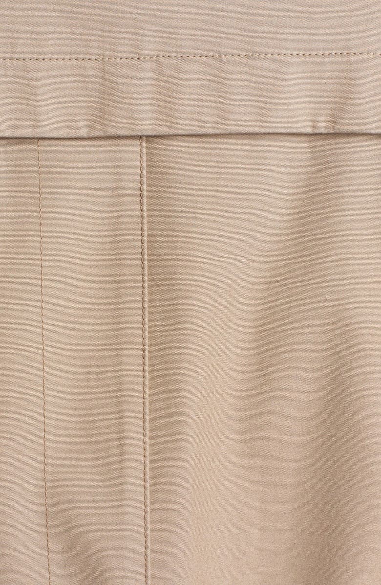 Topman Short Trench Coat, Alternate, color,