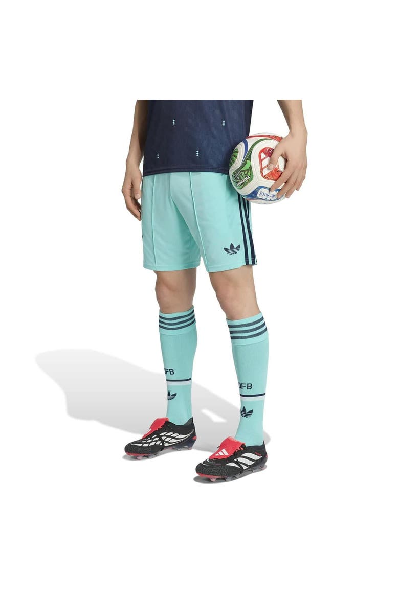 Men's adidas Turquoise Germany National Team 2026 Away Replica Shorts, Main, color, Turquoise