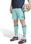adidas Men's adidas Turquoise Germany National Team 2026 Away Replica Shorts