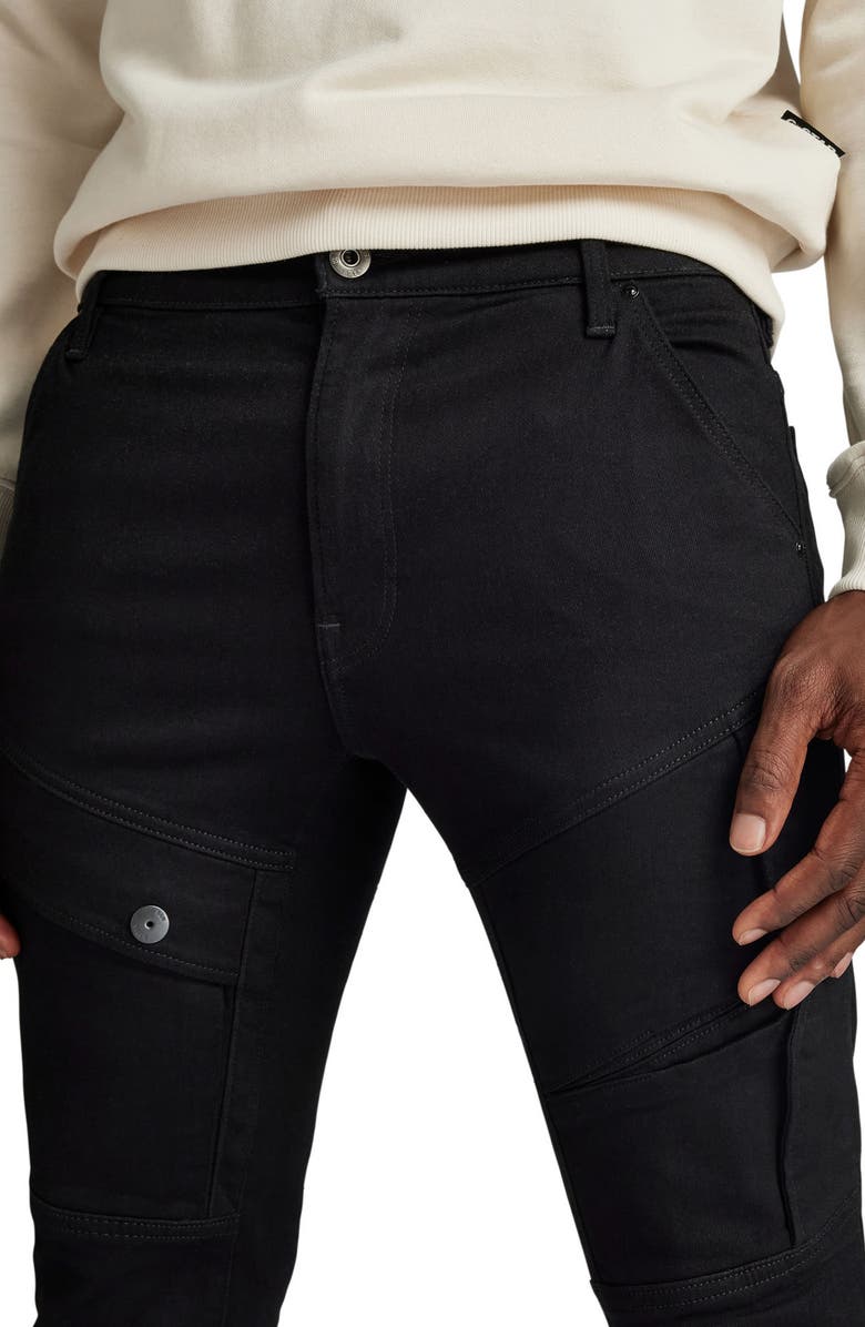 G-STAR Airblaze 3D Skinny Jeans, Alternate, color, 