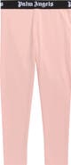 Palm Angels Kids' Logo Waistband Leggings