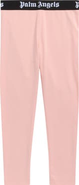 Palm Angels Kids' Logo Waistband Leggings