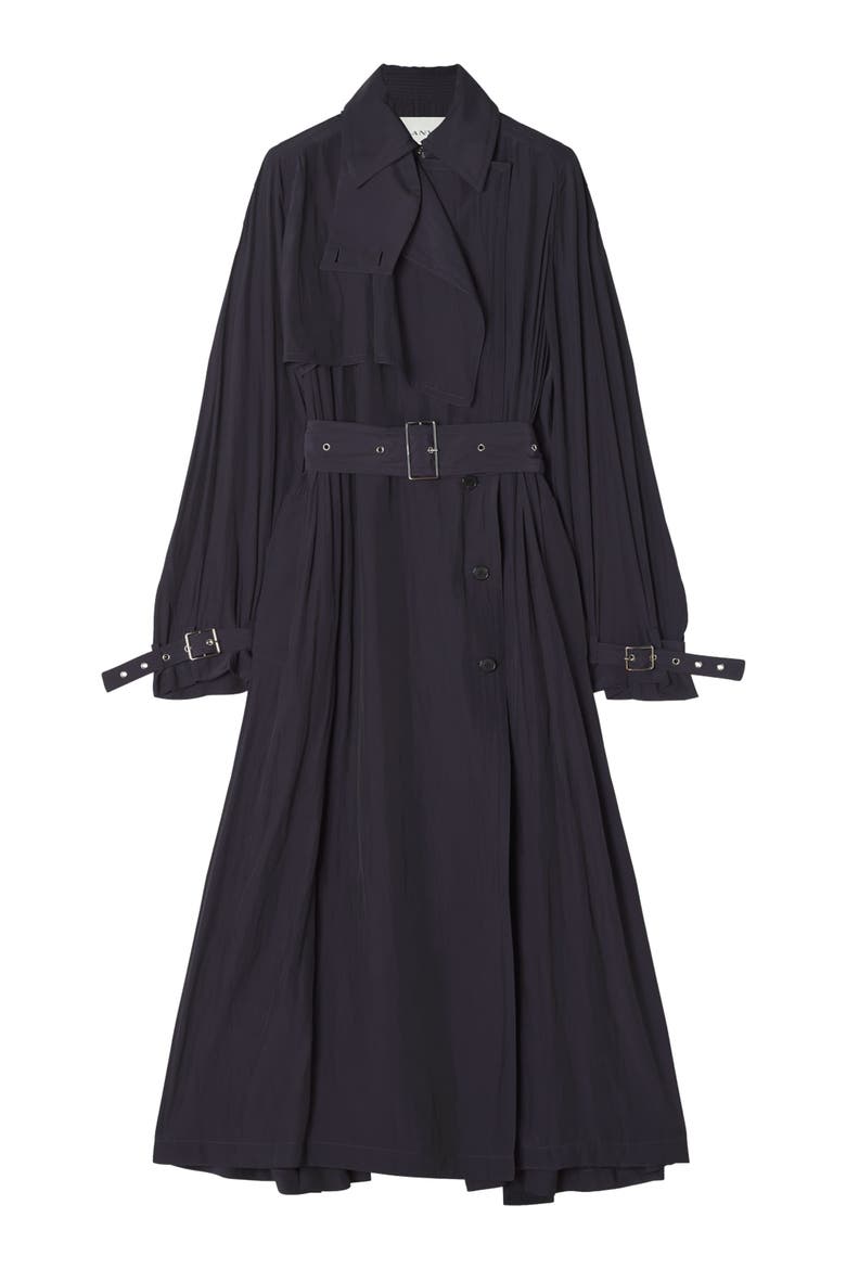 Trench In Charmeuse, Alternate, color, Montana