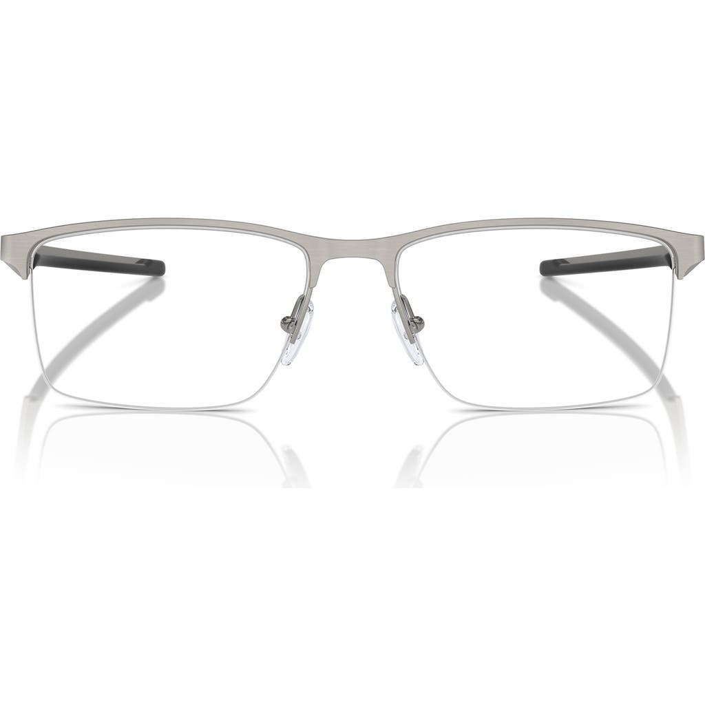 Scuderia Ferrari 57mm Rectangle Optical Glasses In Gray