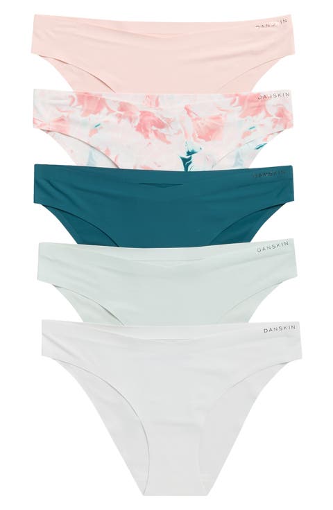 5-Pack Bonded Microfiber Bikini Briefs