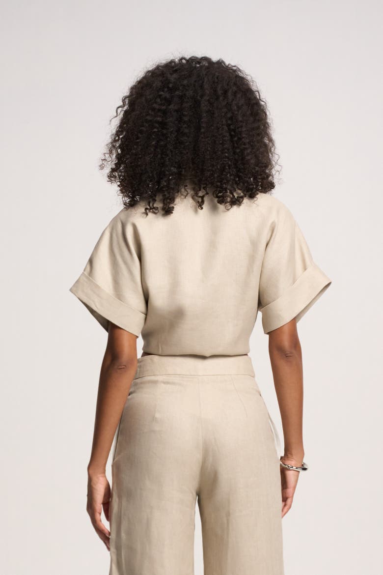 Chiara Top, Alternate, color, Biscuit