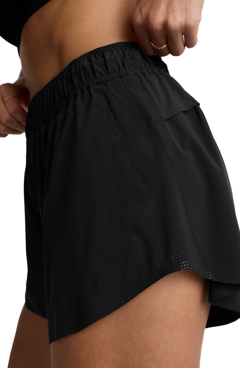 Beyond Yoga Solemate Run Shorts, Alternate, color, Black