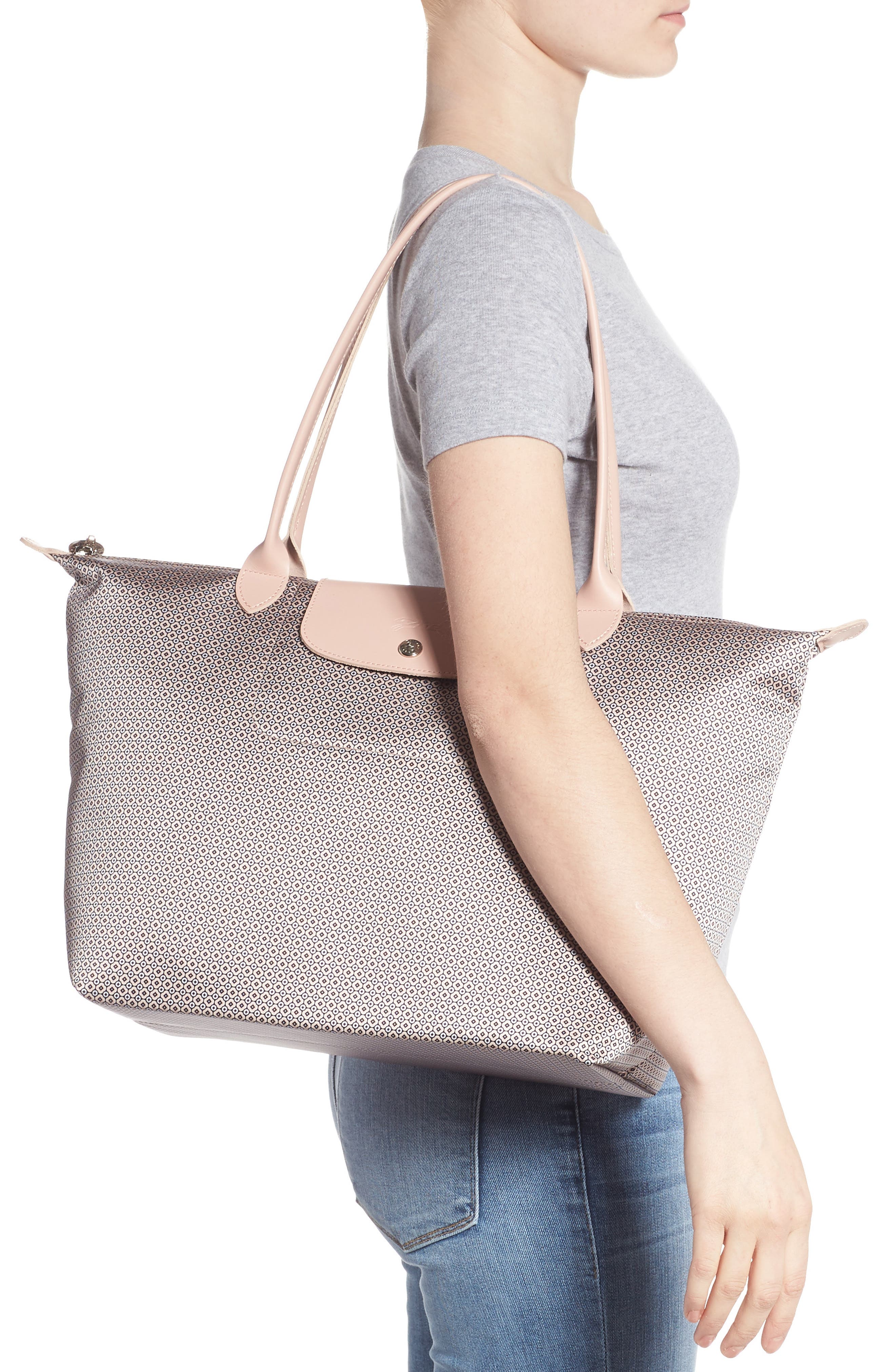 Le Pliage Dandy Tote Bag, Alternate, color, IVORY