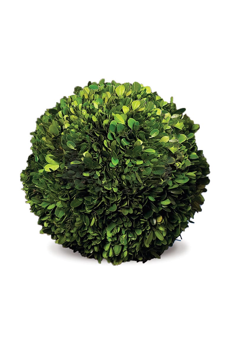Boxwood Ball Faux (Fake) 12", Main, color, Green