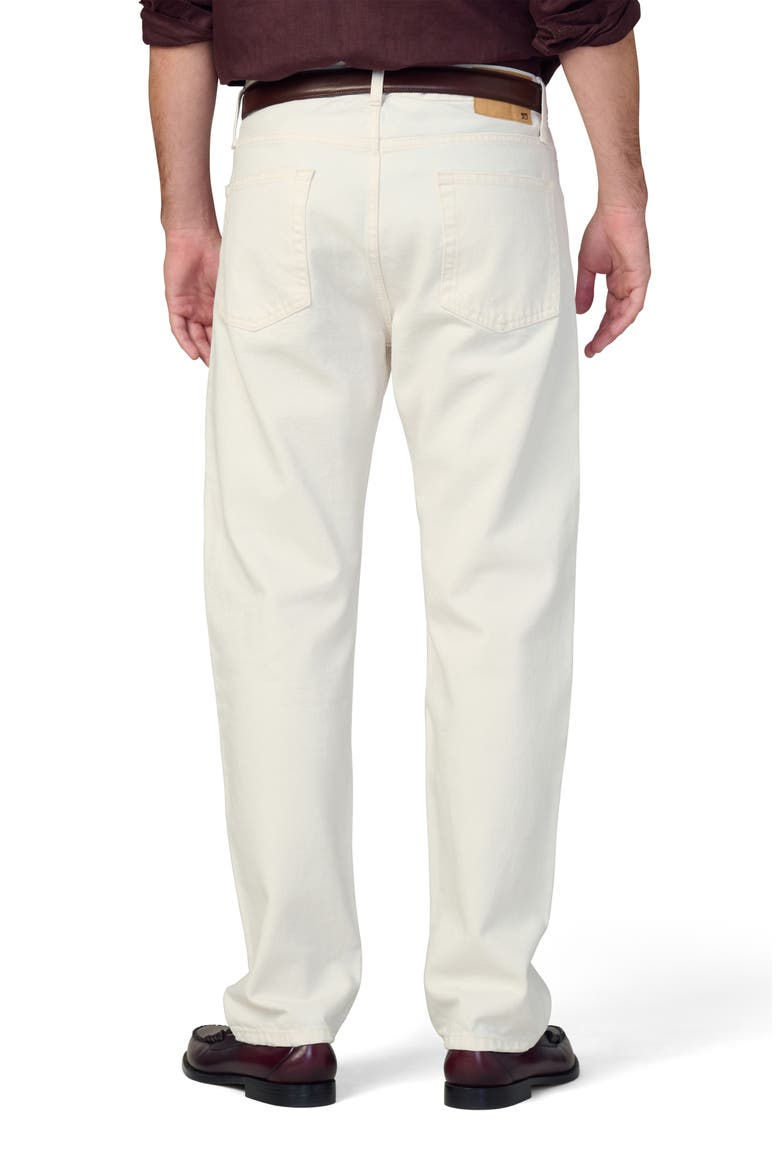The Relaxed Straight Leg Jeans, Alternate, color, ECRU