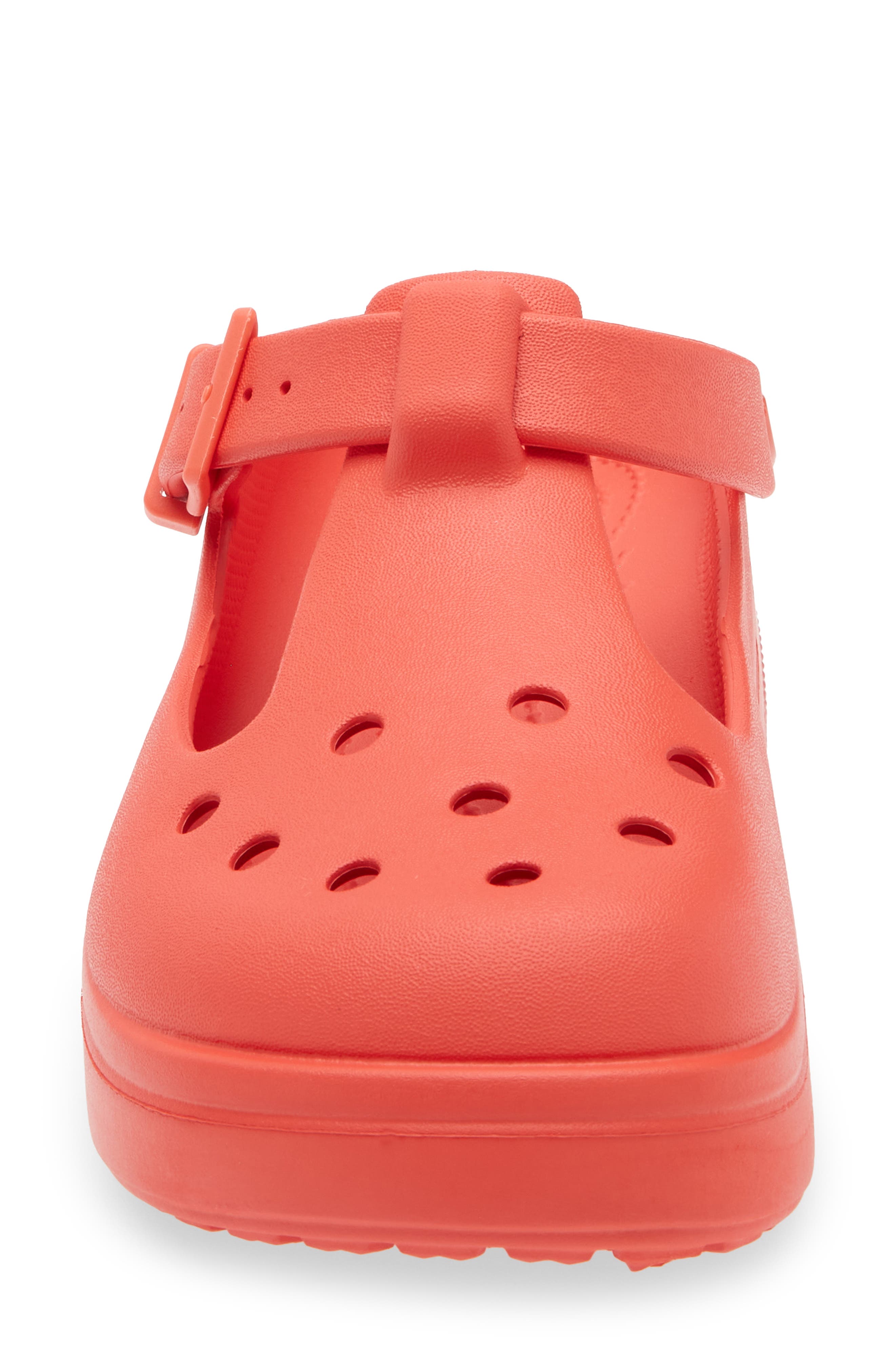 CROCS Gender Inclusive Classic Mary Jane Clog, Alternate, color, Cherry Red