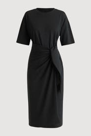 Modern Citizen Noa Organic Cotton T-Shirt Wrap Dress