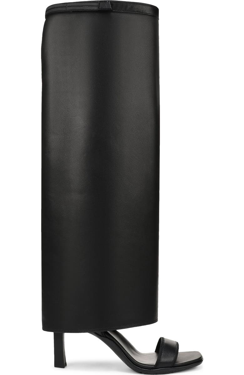 Naturalizer x June Ambrose Nova Shaft Sandal, Alternate, color, Black