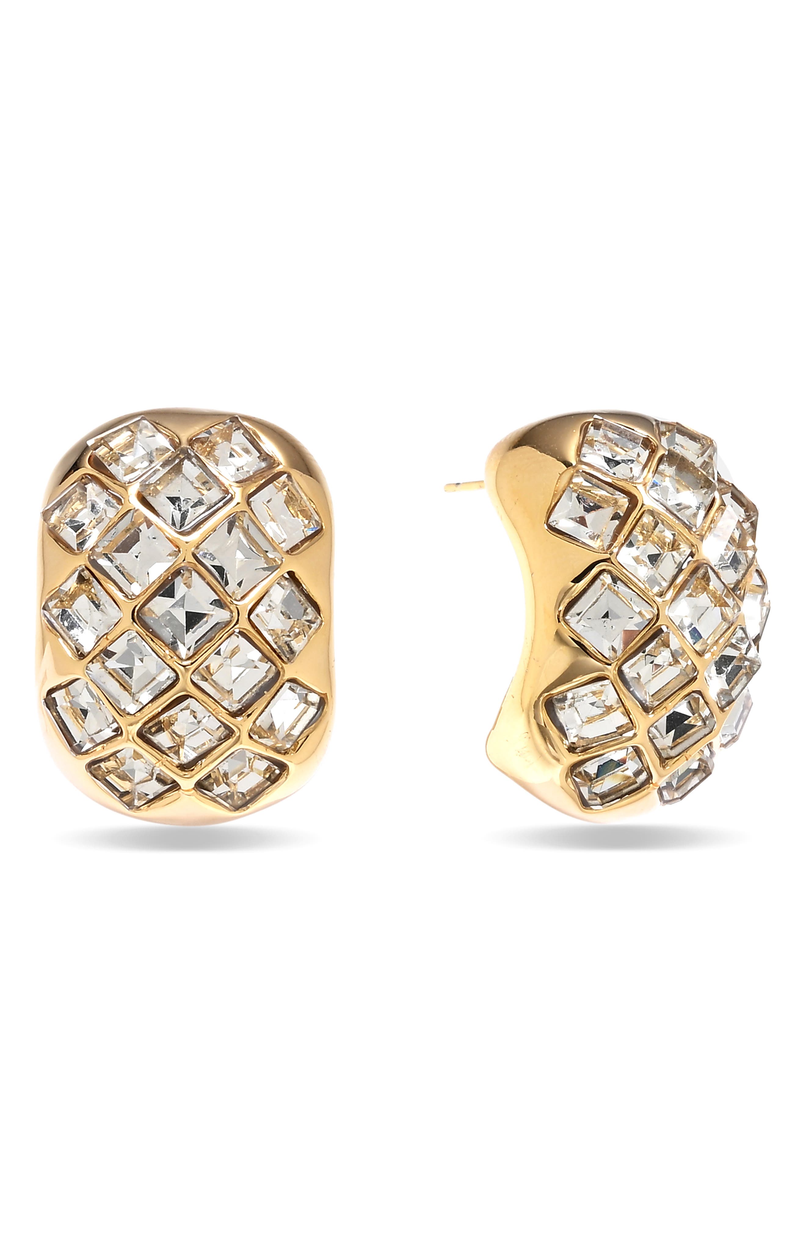 Aurelia Crystal Stud Earrings