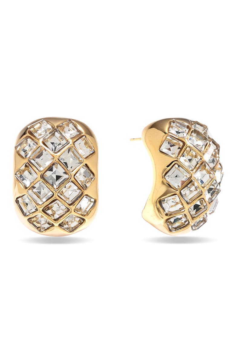Aurelia Crystal Stud Earrings, Main, color, GOLD