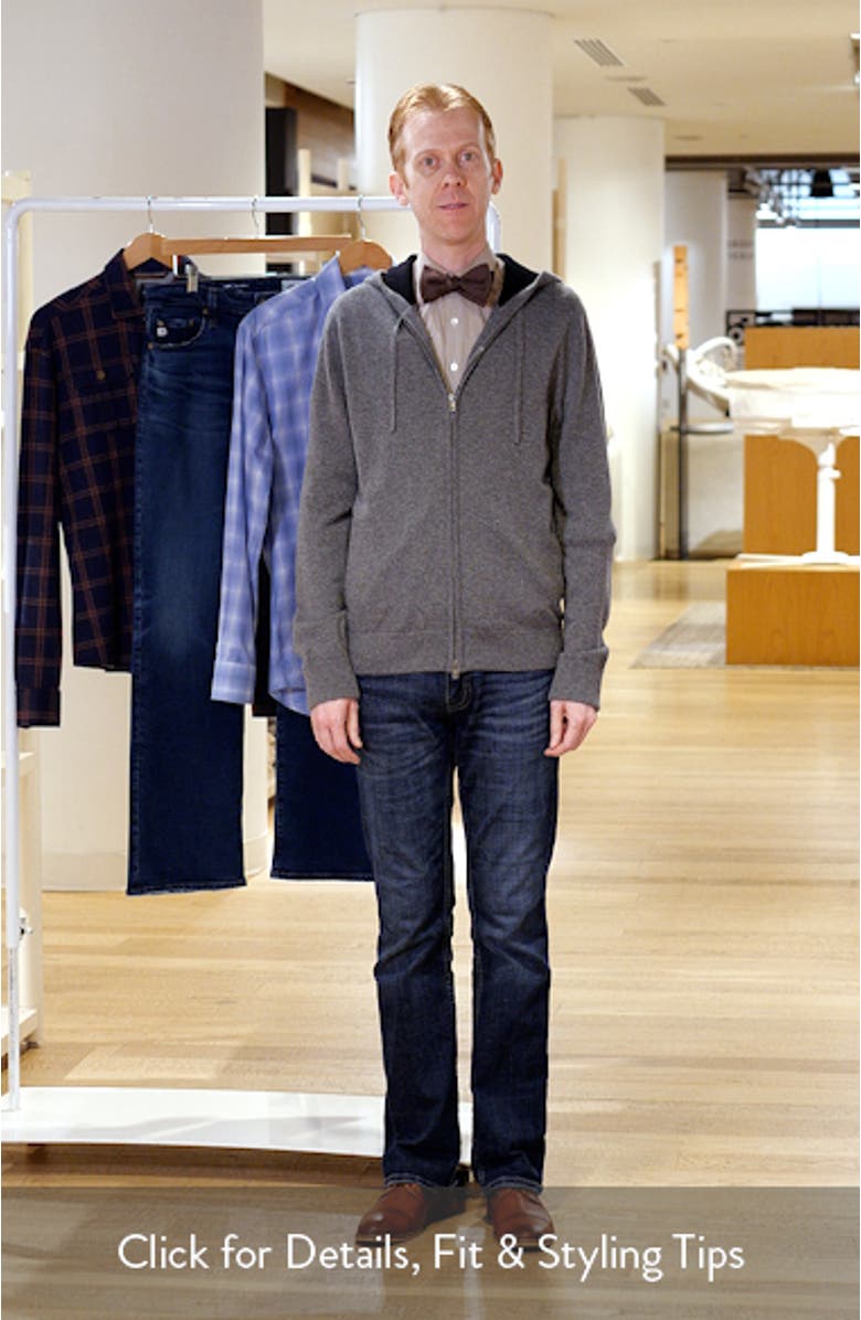 Cashmere Zip Hoodie Sweater, sales video thumbnail