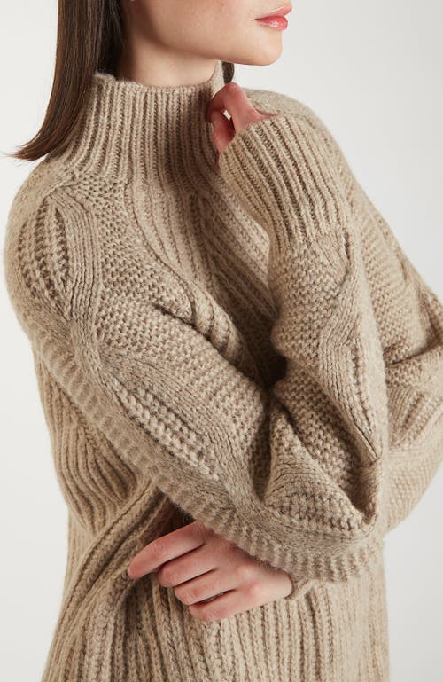 Oyun Lori Funnel Neck Tunic In Sable