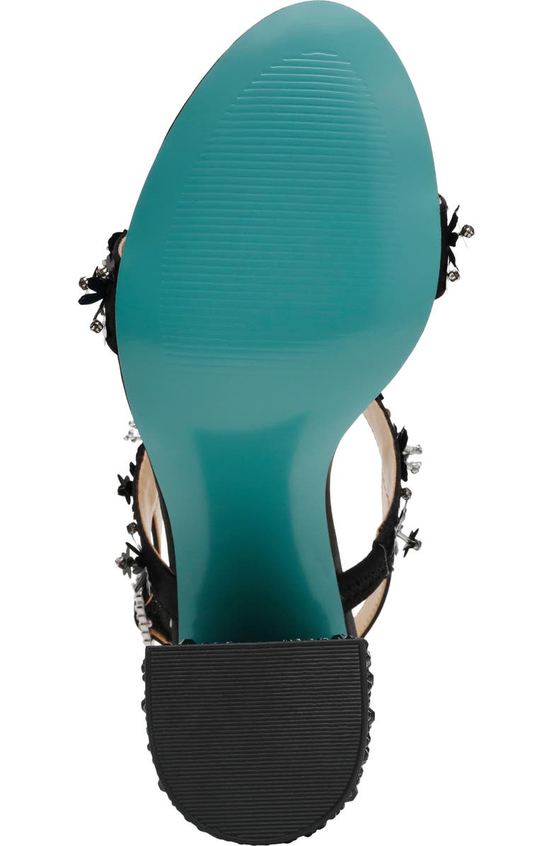 Betsey Johnson Drue Sandal, Alternate, color, Black