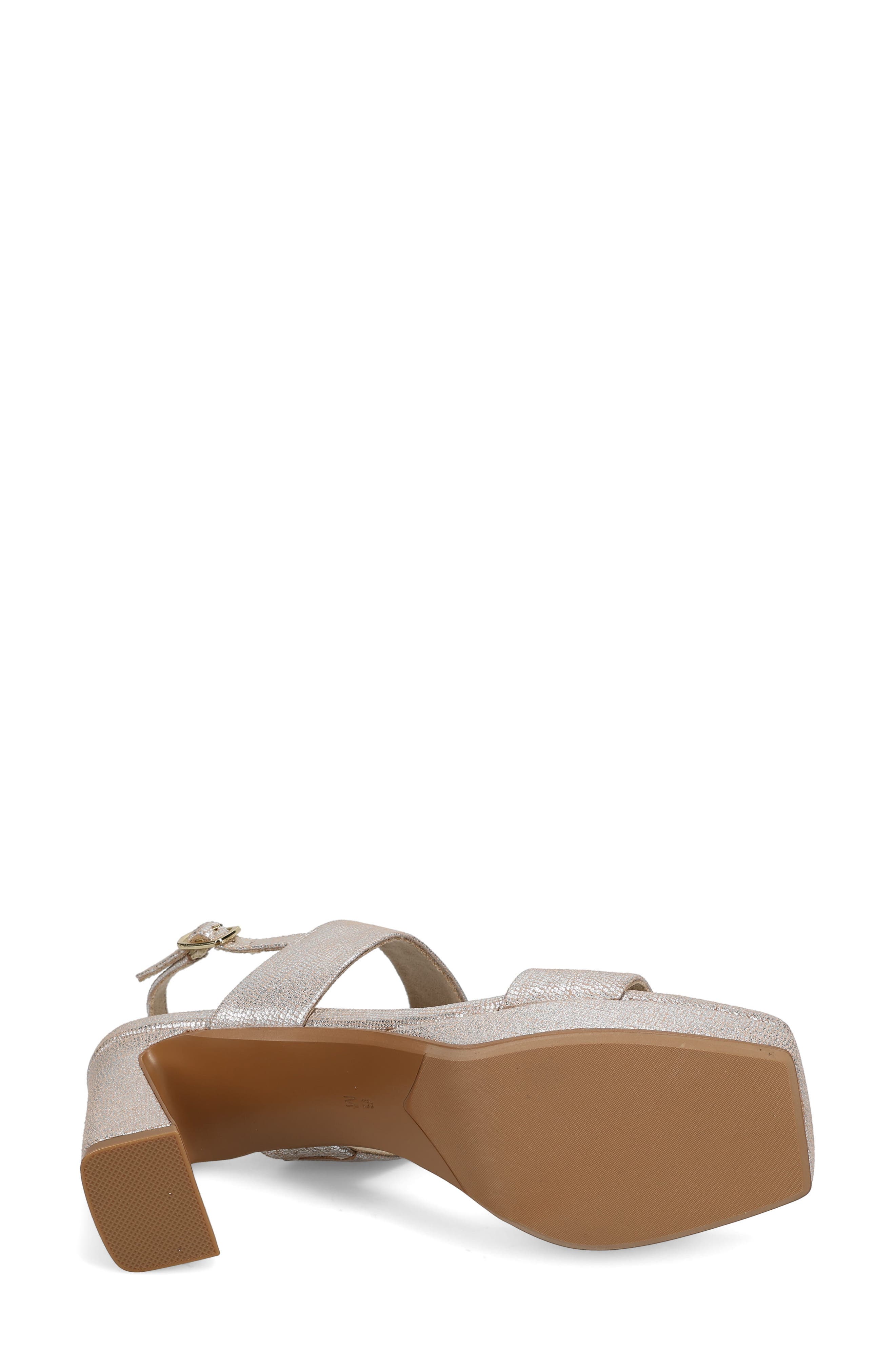 VANELi Maida Slingback Platform Sandal, Alternate, color, Perla