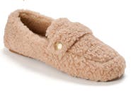 DEARFOAMS Madeline Luxe Teddy Loafer Slipper