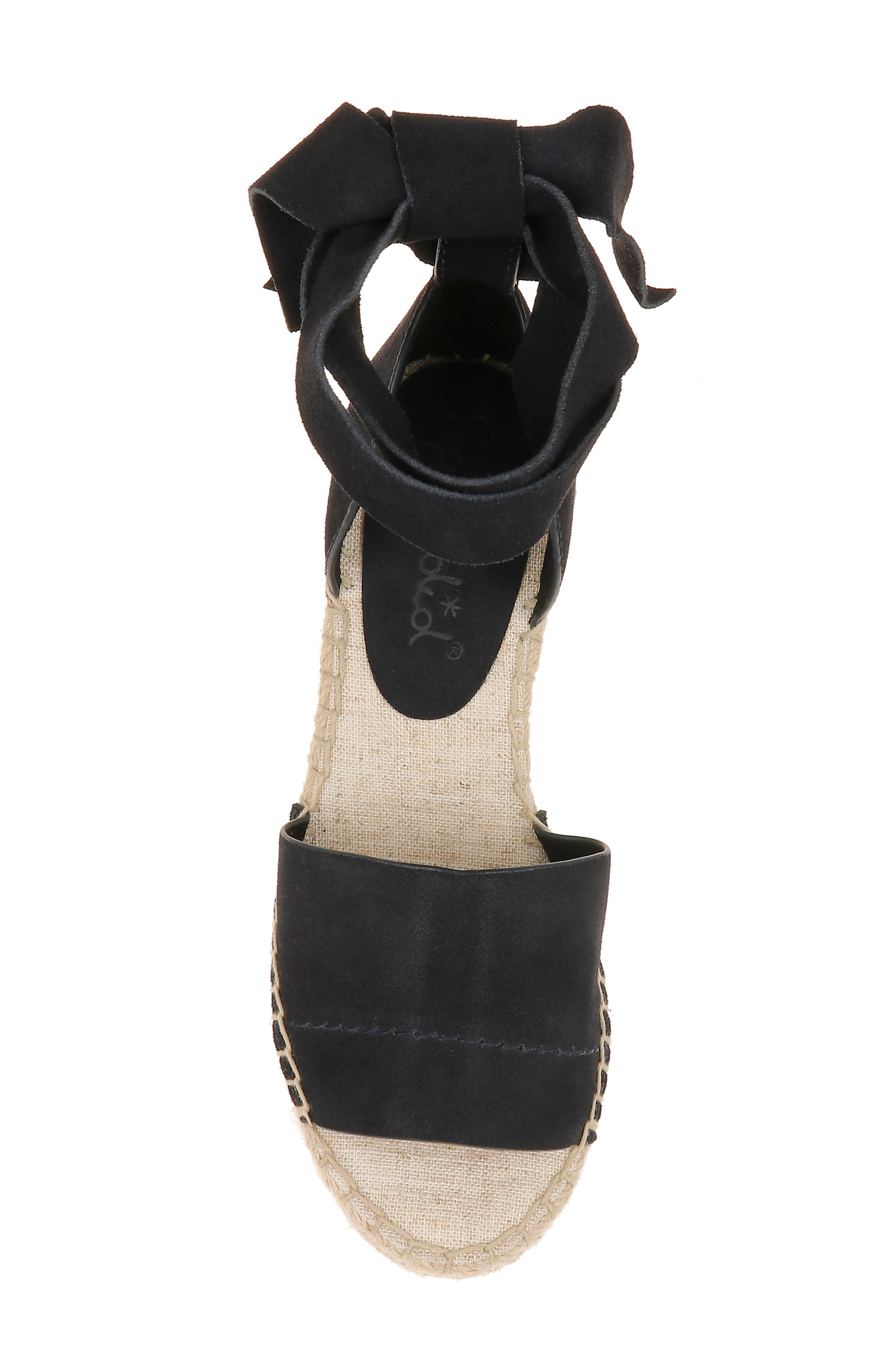 Malissa Espadrille Wedge Sandal, Alternate, color, NAVY SUEDE