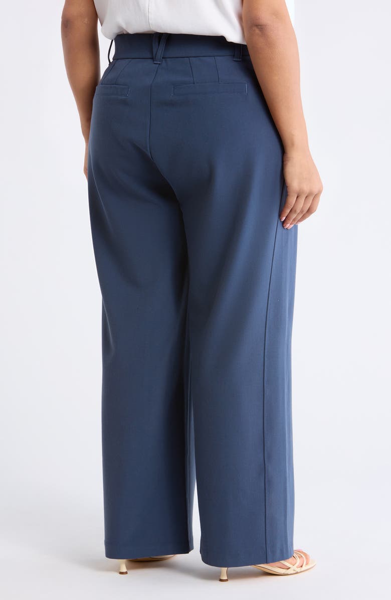 Wit & Wisdom Skyrise High Rise Extended Tab Pants, Alternate, color, Orion Blue