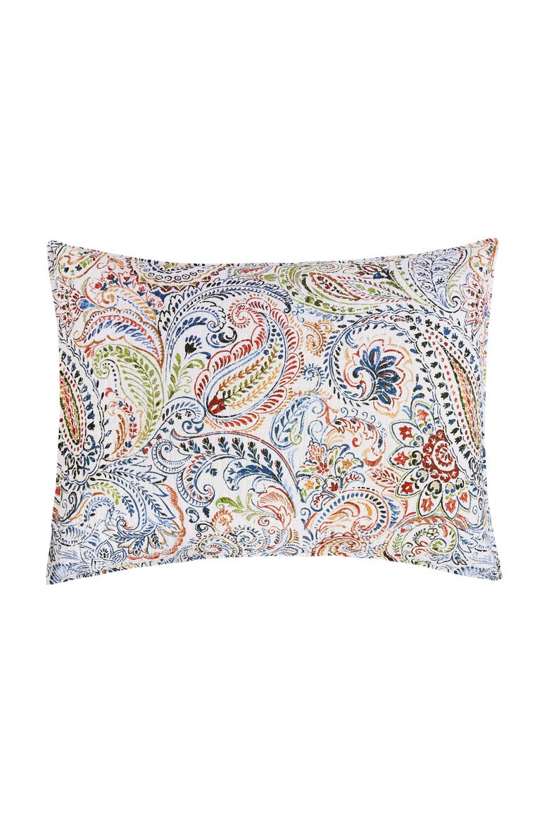 Payton Paisley Quilt Set Bedding Collection, Alternate, color, Blue