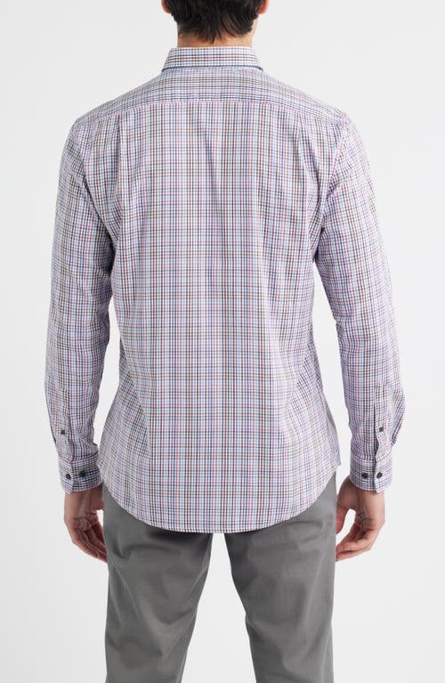 Johnnie-o Adelson Check Button-down Shirt In Multi