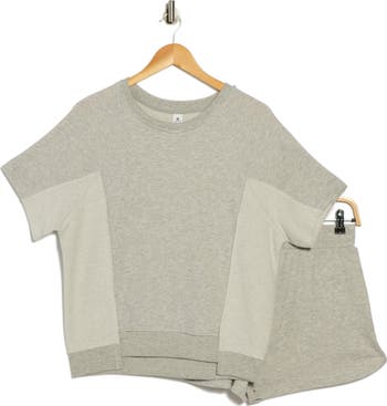 Oversize Terry T-Shirt & Shorts Set