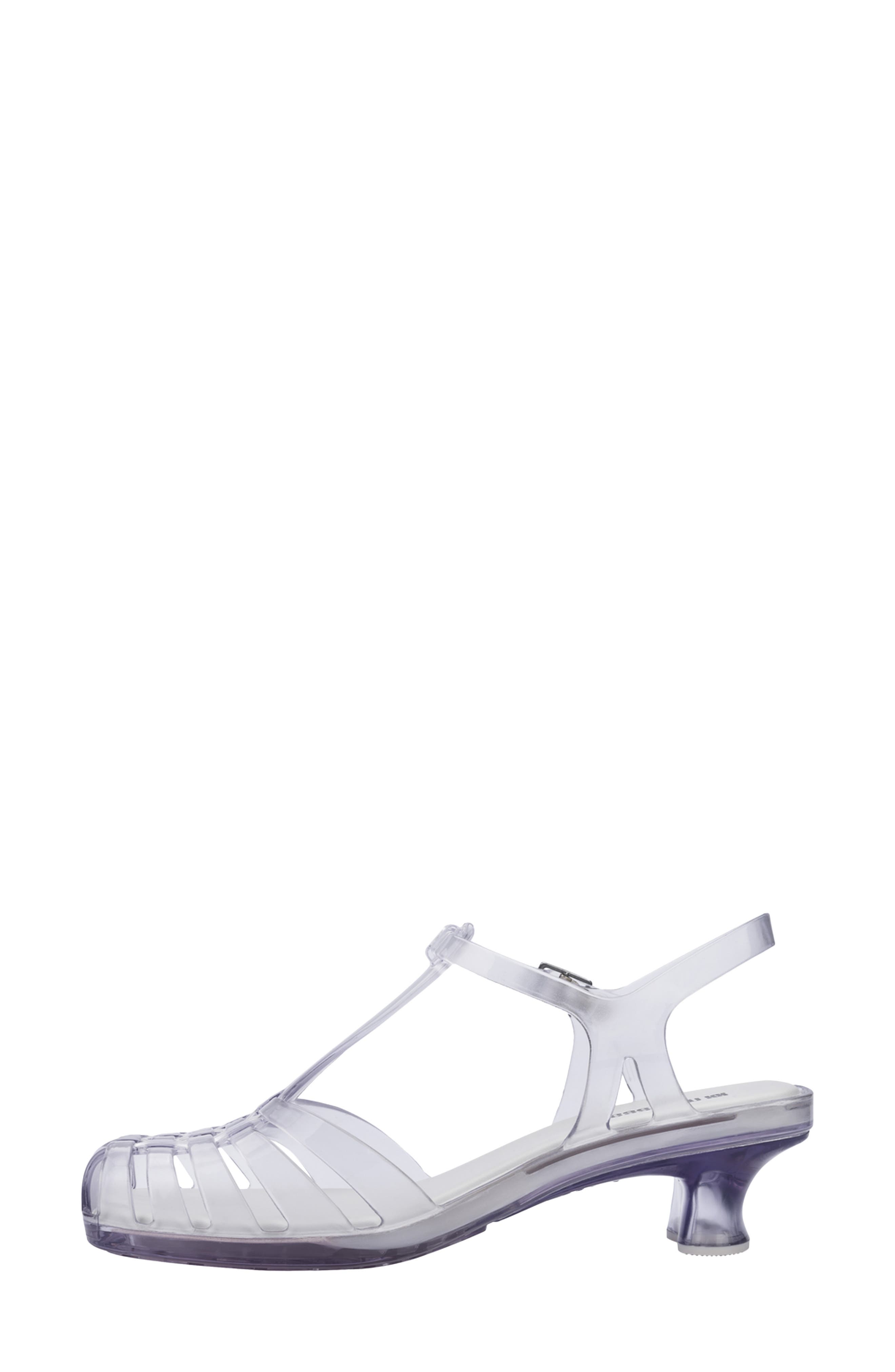 Vixen Slingback Kitten Heel Sandal, Alternate, color, CLEAR