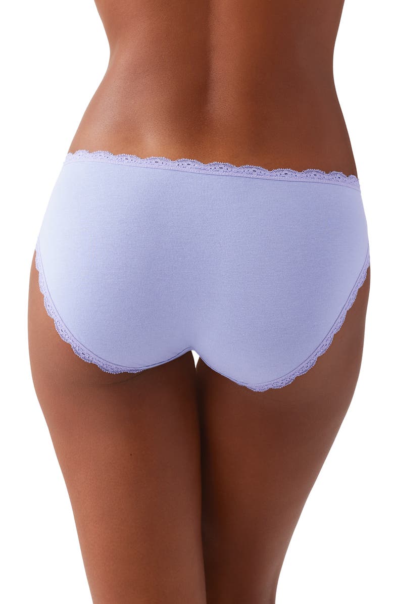 b.tempt'd by Wacoal Inspired Eyelet Bikini, Alternate, color, Sweet Lavender
