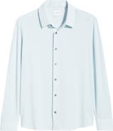 7 Diamonds Aldridge Knit Button-Up Shirt