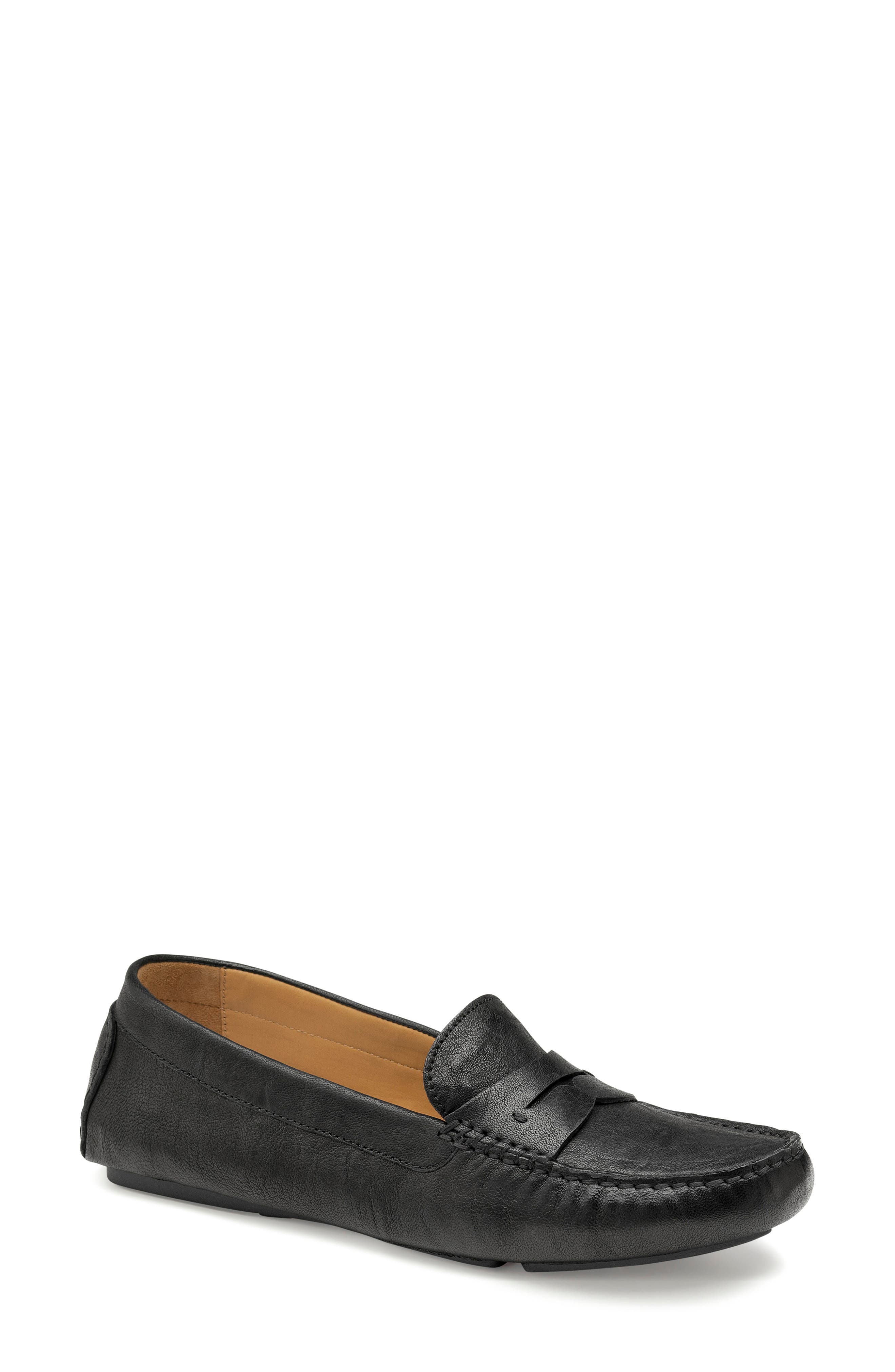 Johnston & Murphy Maggie Penny Loafer, Main, color, 