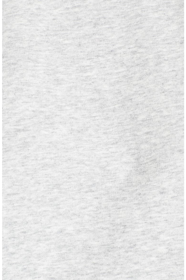 x Something Navy Poplin Sleeve Sweatshirt, Alternate, color, GREY LIGHT HEATHER COMBO