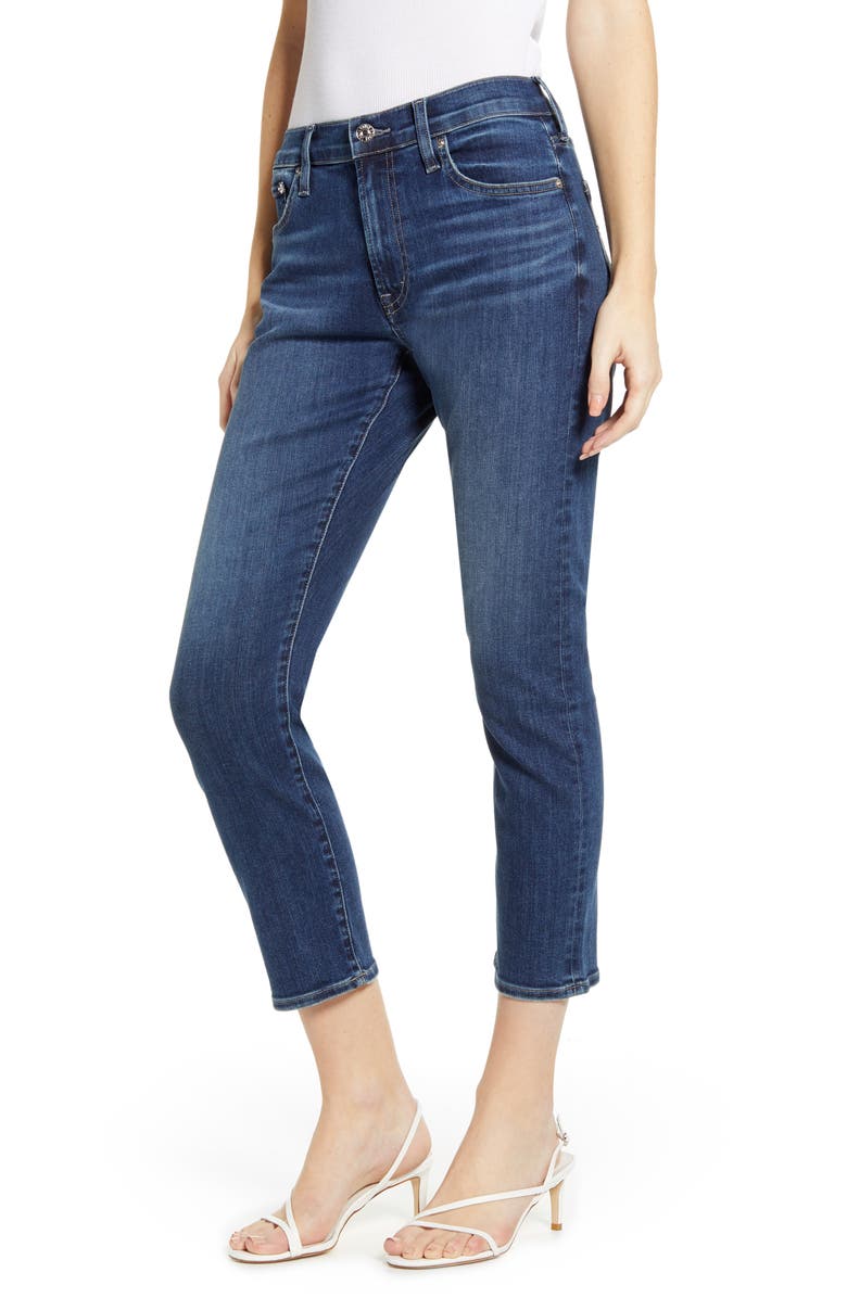 EDWIN Jamie High Waist Crop Jeans, Main, color, 