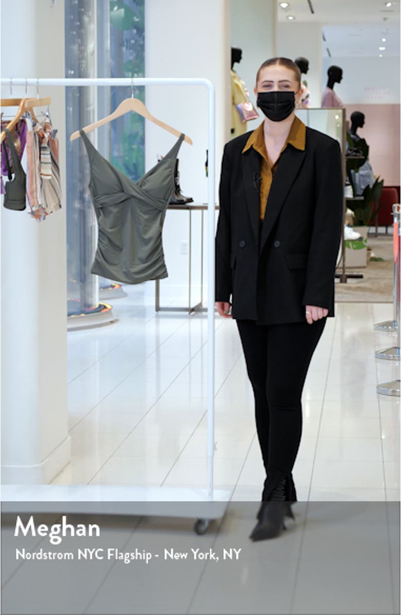 Cross Front Tankini Top, sales video thumbnail