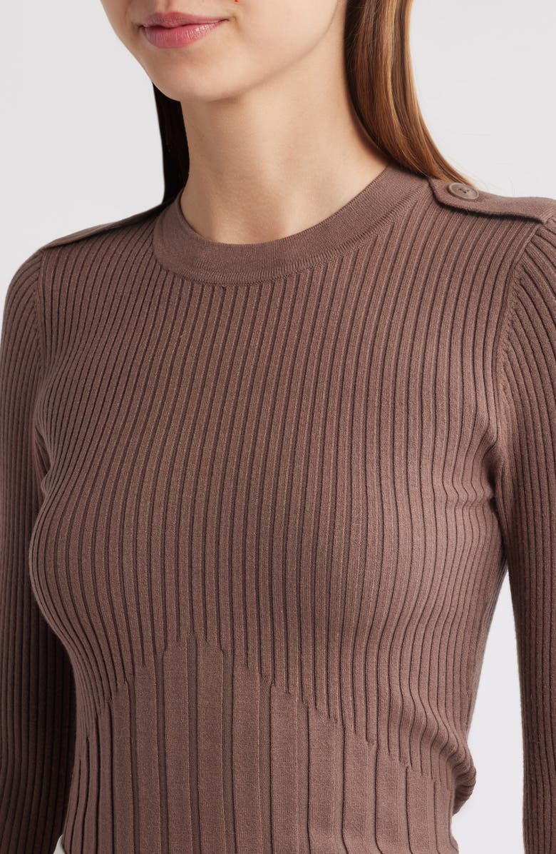 Reiss Vaux Rib Sweater, Alternate, color,