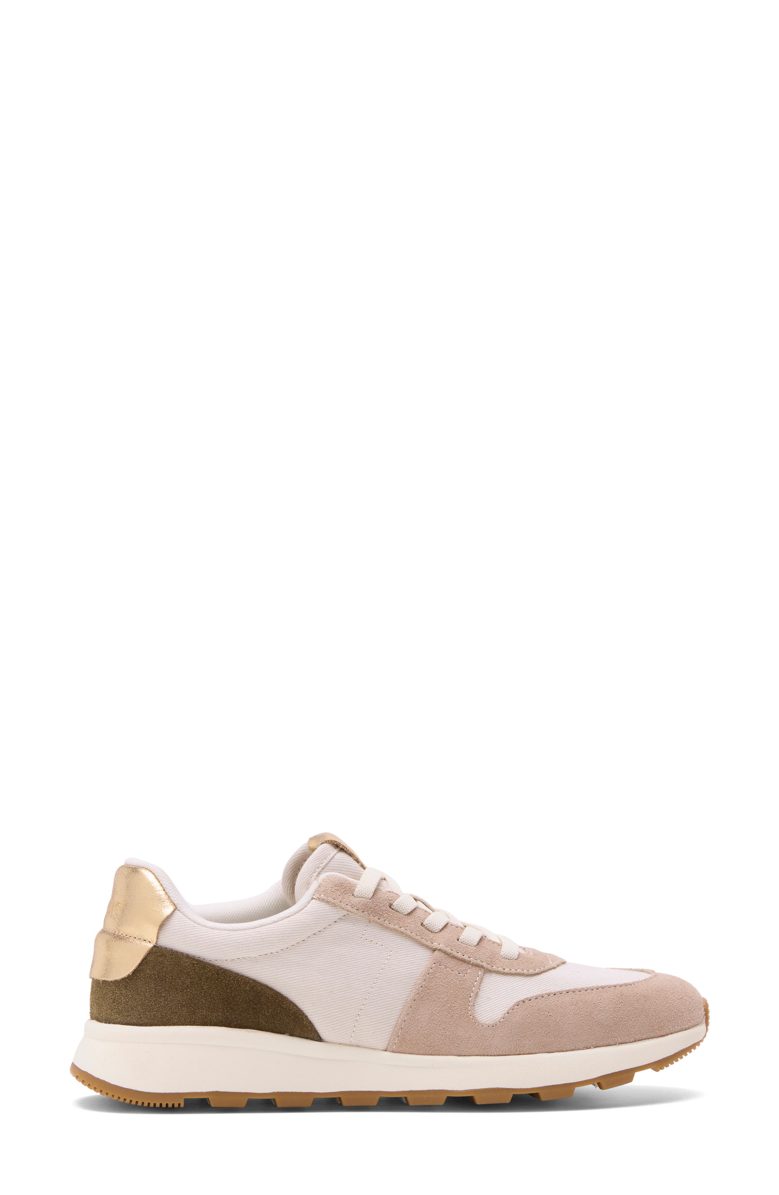 TRVL Lite Retro Sneaker, Alternate, color, BEIGE