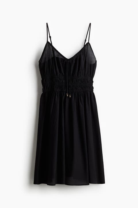 Smocked Strappy Dress