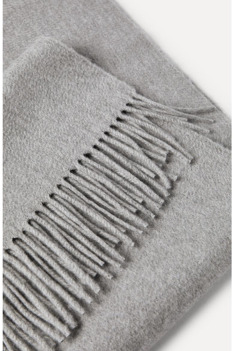Double knit scarf, Alternate, color, Light Grey