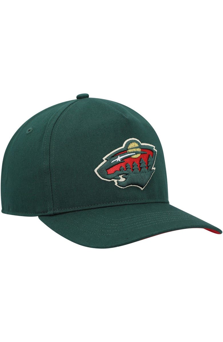 '47 Men's '47 Green Minnesota Wild Primary Hitch Snapback Hat, Alternate, color, Green