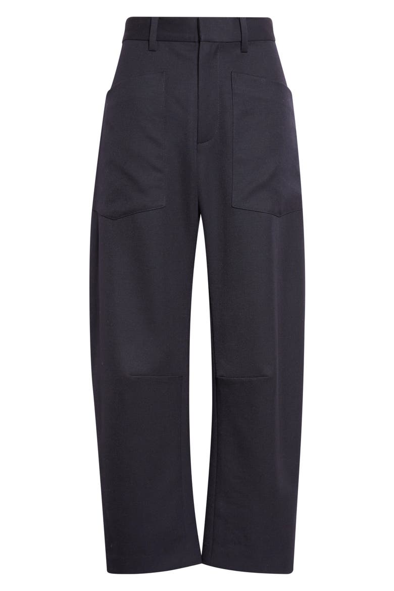 Shon Virgin Wool Crop Pants, Alternate, color, MIDNIGHT