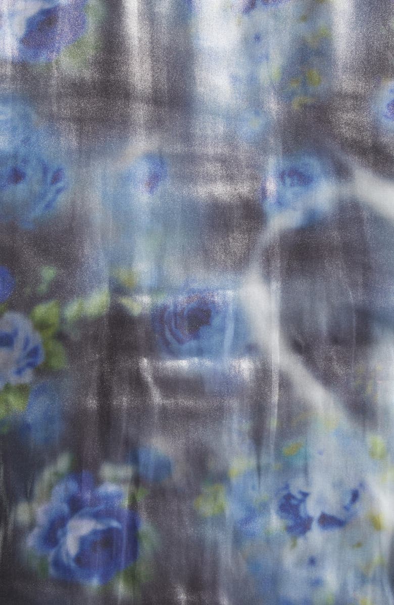 DIESEL<sup
®</sup
Ronor Floral Georgette Button-Up Shirt, Alternate, color, Black