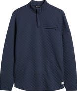 TravisMathew Transatlantic Quilted Henley Pullover