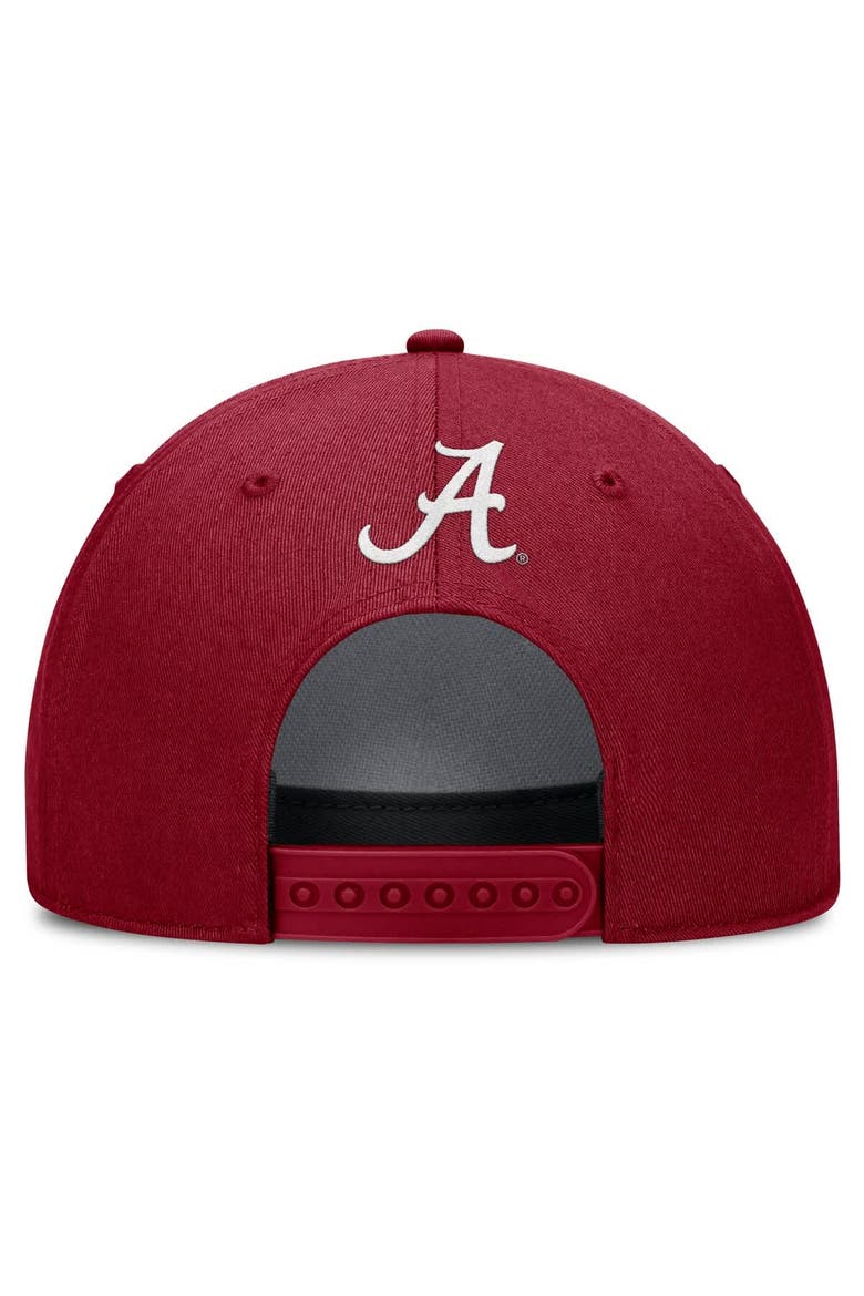 Men's Nike Crimson Alabama Crimson Tide Rise Campus Adjustable Hat, Alternate, color, Crimson